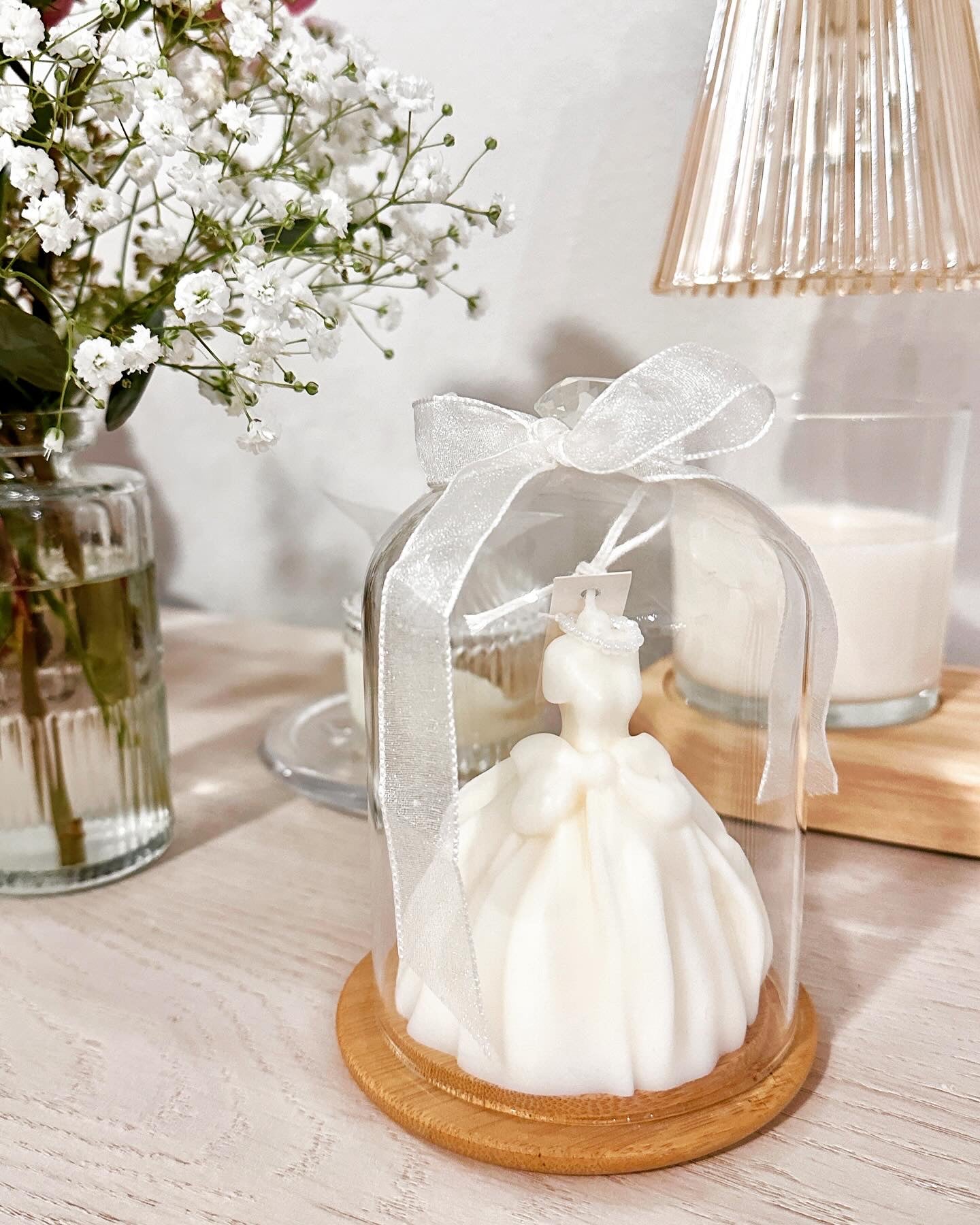 party dress candle scent 3-Wick Candle Party Dress
