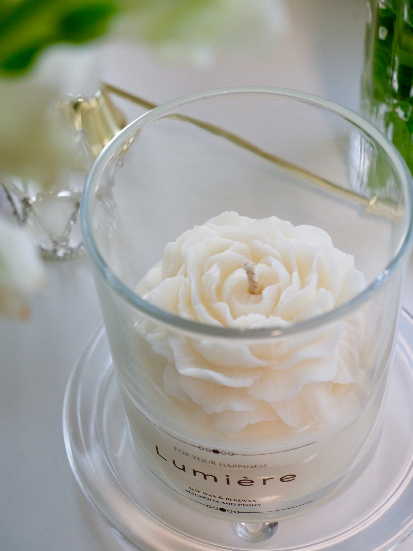 Peony Candle