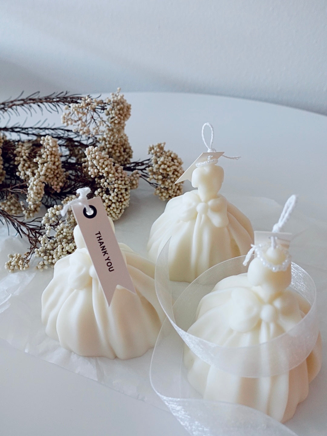 Wedding Dress Candle