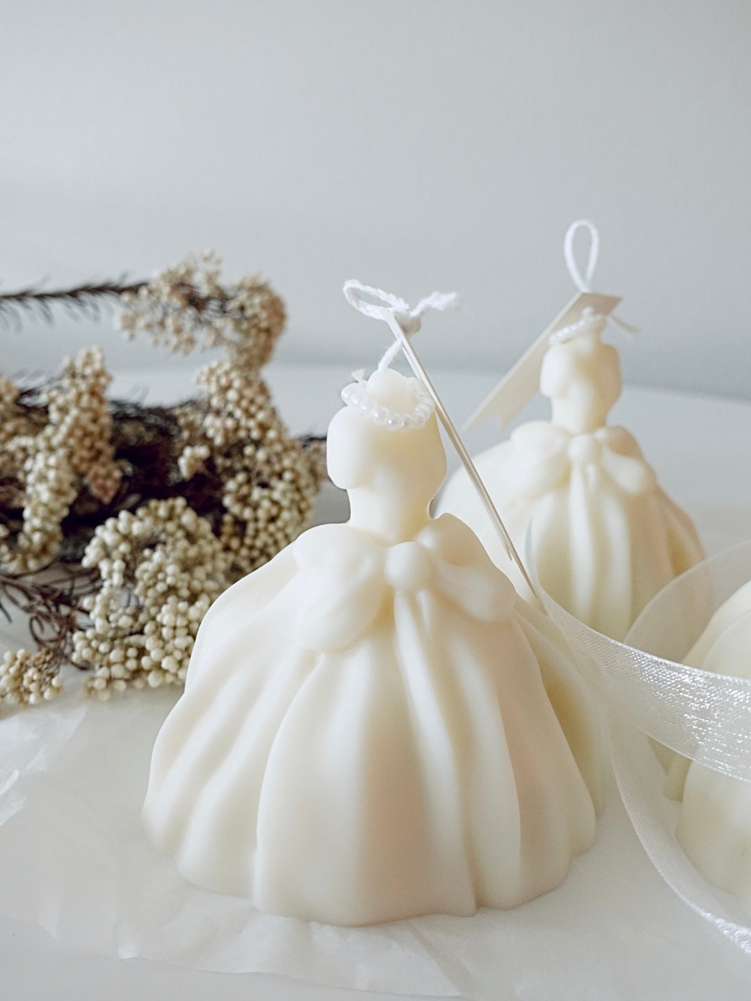 Wedding Dress Candle