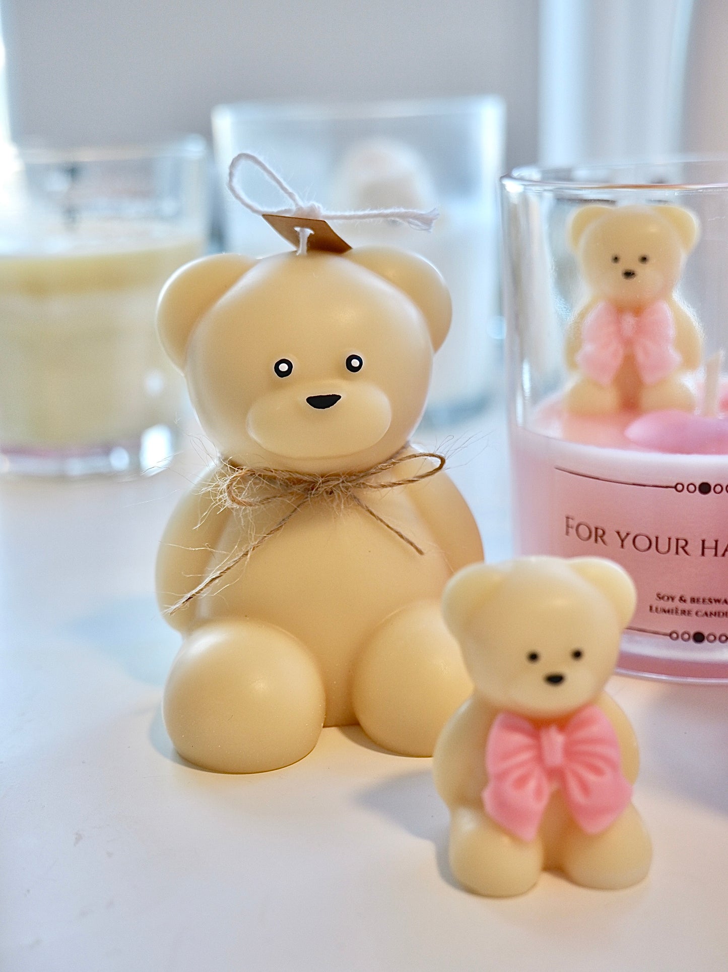 Teddy Bear Candle