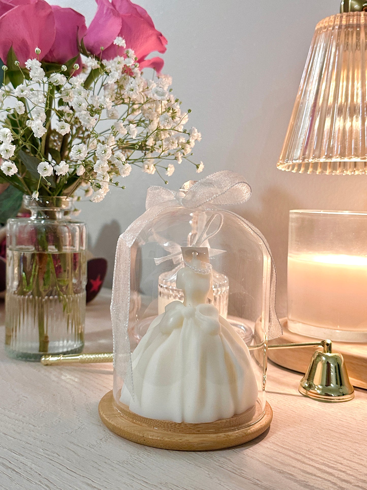 Wedding Dress Candle