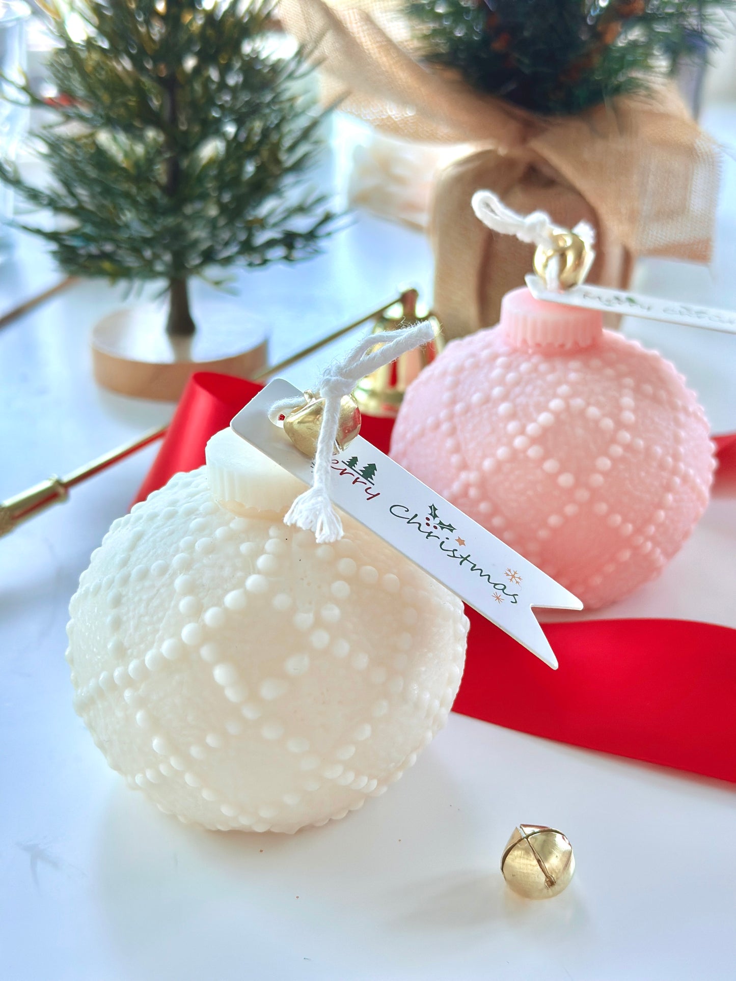 Christmas Ornament Candle