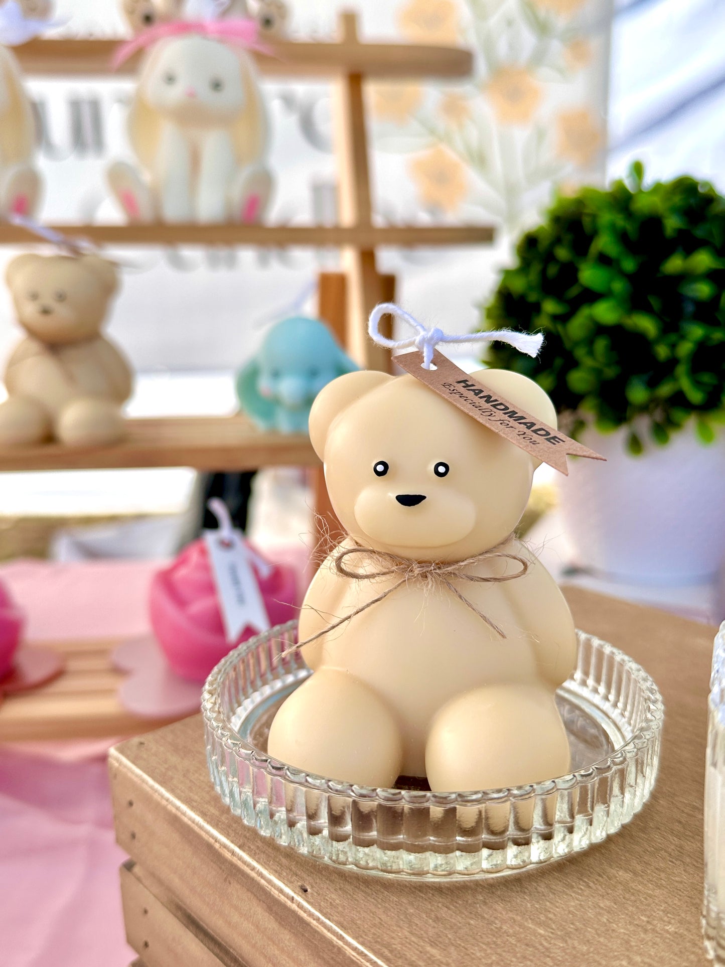 Teddy Bear Candle