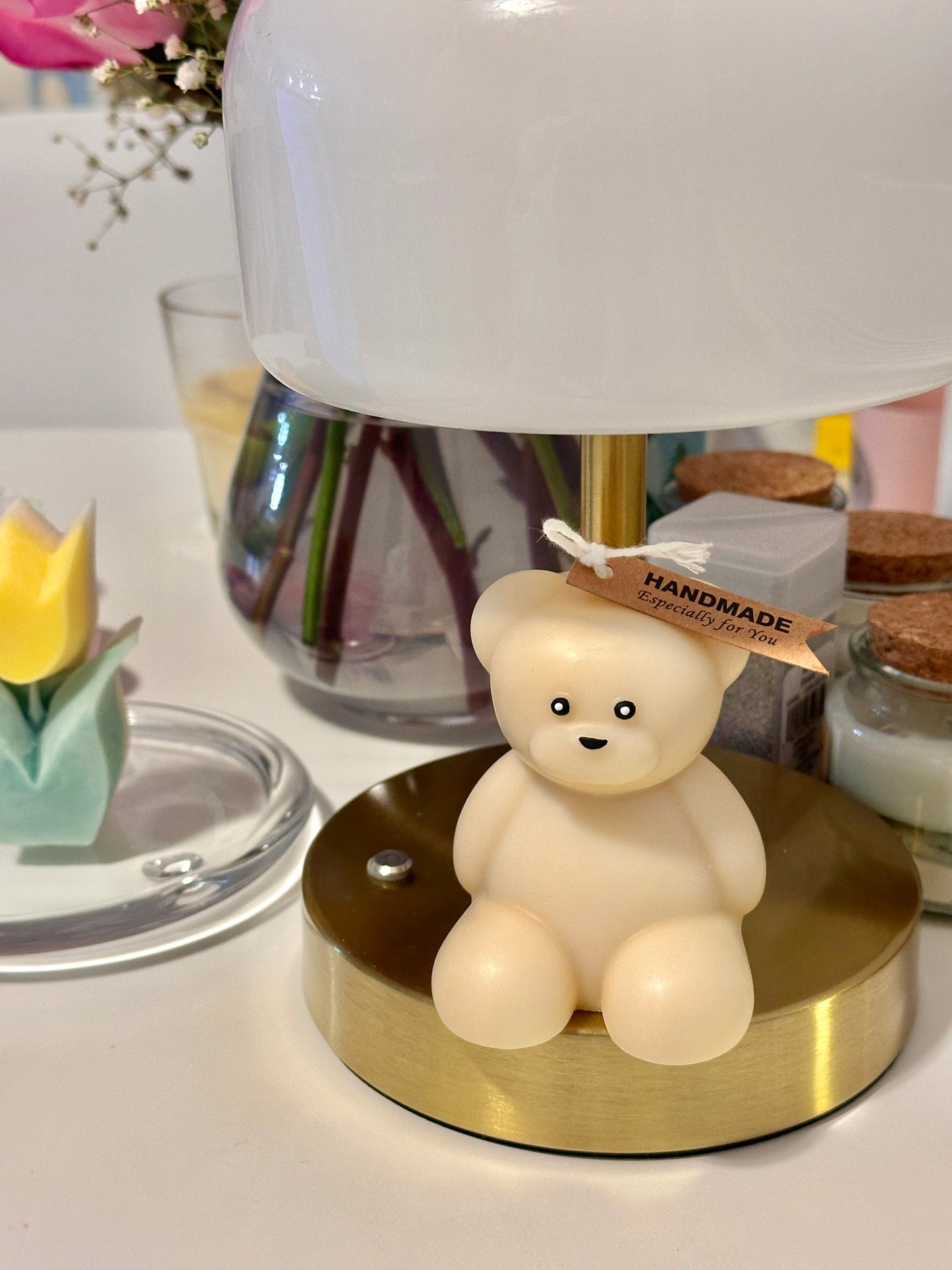 Teddy Bear Candle