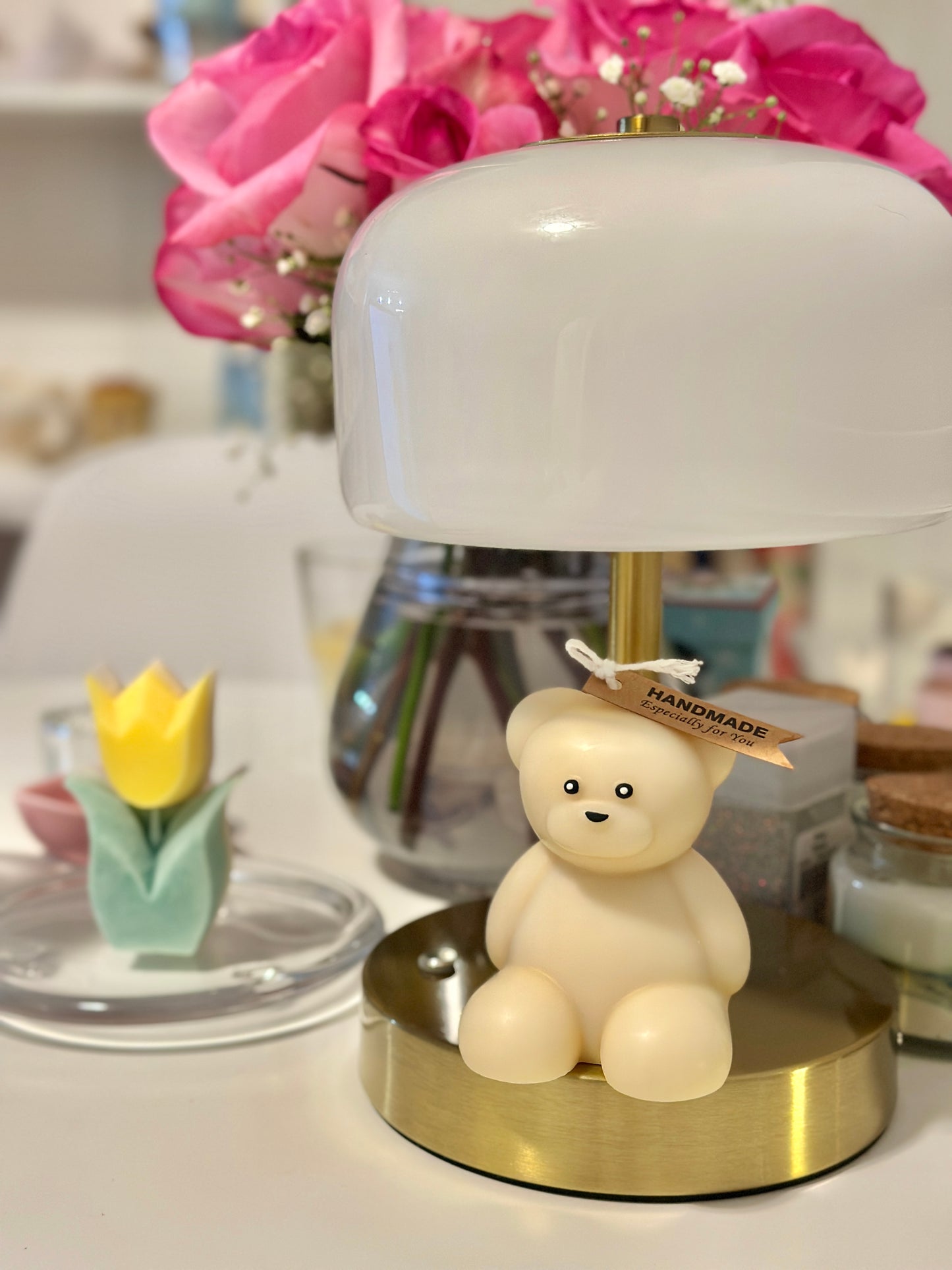 Teddy Bear Candle